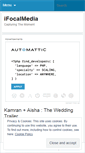 Mobile Screenshot of ifocalmedia.wordpress.com