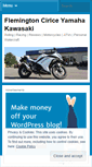 Mobile Screenshot of flemingtonyamahakawasaki.wordpress.com