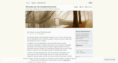 Desktop Screenshot of handicapaccomodations.wordpress.com