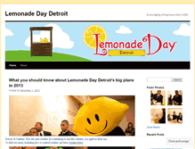 Tablet Screenshot of lemonadedaydetroit.wordpress.com