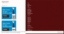 Desktop Screenshot of expository.wordpress.com