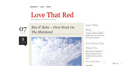 Desktop Screenshot of lovethatred.wordpress.com