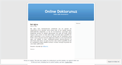 Desktop Screenshot of doktorunuz.wordpress.com