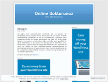 Tablet Screenshot of doktorunuz.wordpress.com