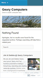 Mobile Screenshot of gearycomp.wordpress.com