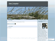Tablet Screenshot of gearycomp.wordpress.com