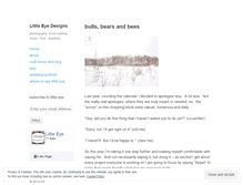 Tablet Screenshot of littleeyedesigns.wordpress.com