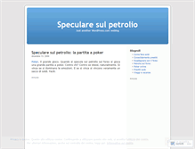 Tablet Screenshot of petrolioforex.wordpress.com