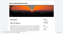 Desktop Screenshot of ftb.bancdebinary60seconds.wordpress.com