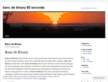 Tablet Screenshot of ftb.bancdebinary60seconds.wordpress.com