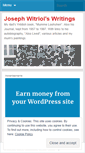 Mobile Screenshot of philipwitriol.wordpress.com