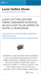 Mobile Screenshot of louisvuittonshoes.wordpress.com
