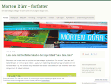 Tablet Screenshot of mortendurr1.wordpress.com