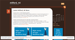 Desktop Screenshot of milfordmi.wordpress.com