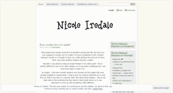 Desktop Screenshot of nicoleiredale.wordpress.com