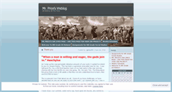 Desktop Screenshot of jprice91.wordpress.com