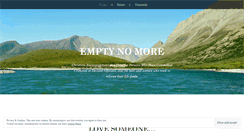 Desktop Screenshot of emptynomore.wordpress.com