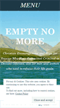 Mobile Screenshot of emptynomore.wordpress.com