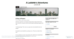 Desktop Screenshot of laddette.wordpress.com