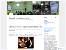 Tablet Screenshot of cineclubesdf.wordpress.com