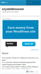 Mobile Screenshot of crystallblossom.wordpress.com