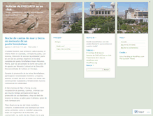 Tablet Screenshot of chiclayonoticias.wordpress.com