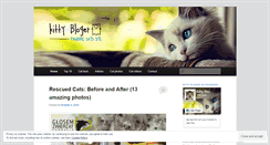 Desktop Screenshot of kittybloger.wordpress.com