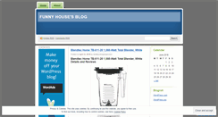 Desktop Screenshot of funnyhouses.wordpress.com