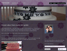 Tablet Screenshot of cakesplosion.wordpress.com