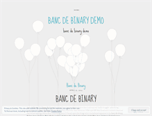 Tablet Screenshot of enhanced.bancdebinarydemo.wordpress.com