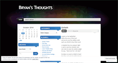 Desktop Screenshot of bryanens.wordpress.com