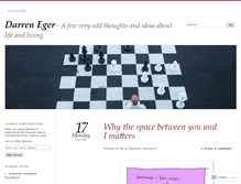 Tablet Screenshot of darreneger.wordpress.com