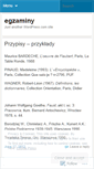 Mobile Screenshot of egzaminy.wordpress.com