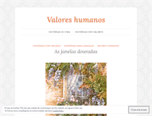 Tablet Screenshot of humanizar.wordpress.com