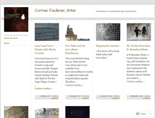 Tablet Screenshot of cormacfaulkner.wordpress.com