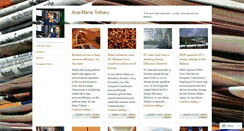 Desktop Screenshot of anamariatolbaru.wordpress.com