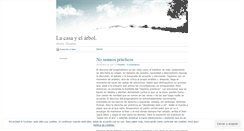 Desktop Screenshot of lacasayelarbol.wordpress.com