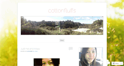 Desktop Screenshot of cottonfluffs.wordpress.com