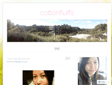 Tablet Screenshot of cottonfluffs.wordpress.com