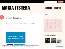 Tablet Screenshot of mariafestera.wordpress.com