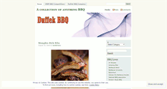 Desktop Screenshot of duffek.wordpress.com