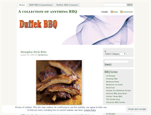 Tablet Screenshot of duffek.wordpress.com