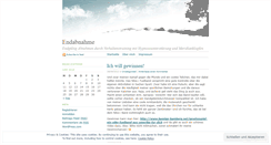 Desktop Screenshot of endabnahme.wordpress.com