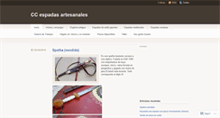 Desktop Screenshot of ccespadas.wordpress.com