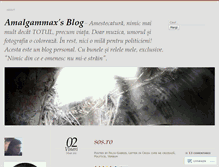 Tablet Screenshot of amalgammax.wordpress.com