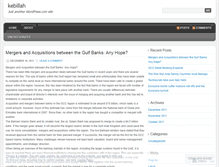 Tablet Screenshot of kebillah.wordpress.com