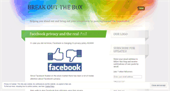 Desktop Screenshot of breakoutthebox.wordpress.com