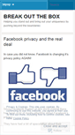 Mobile Screenshot of breakoutthebox.wordpress.com