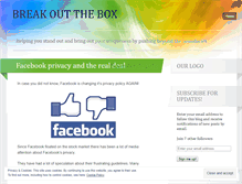 Tablet Screenshot of breakoutthebox.wordpress.com