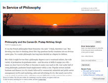 Tablet Screenshot of pnirbhayphilosophy.wordpress.com